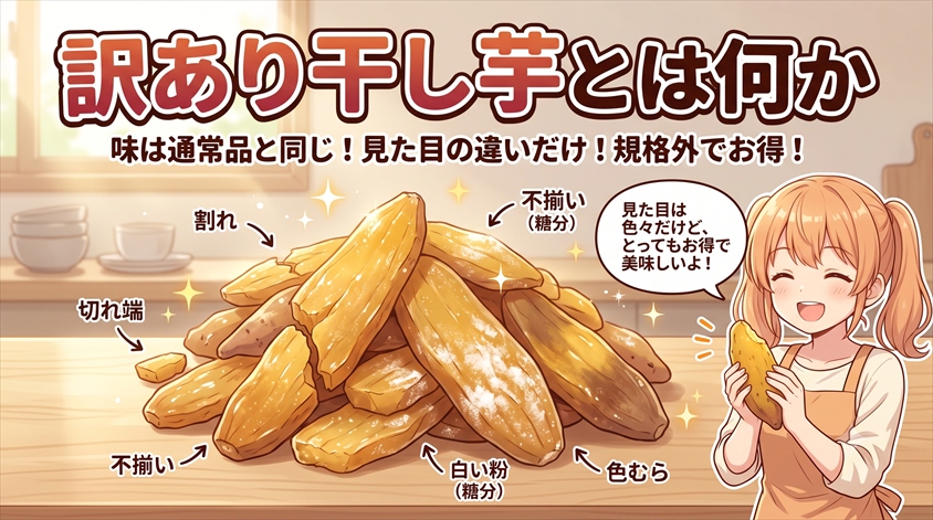 訳あり干し芋を楽天で選ぶ前に見るポイント