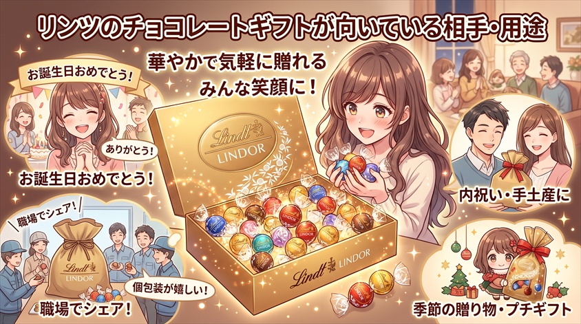 リンツのチョコレートギフトを選ぶ前に見るポイント