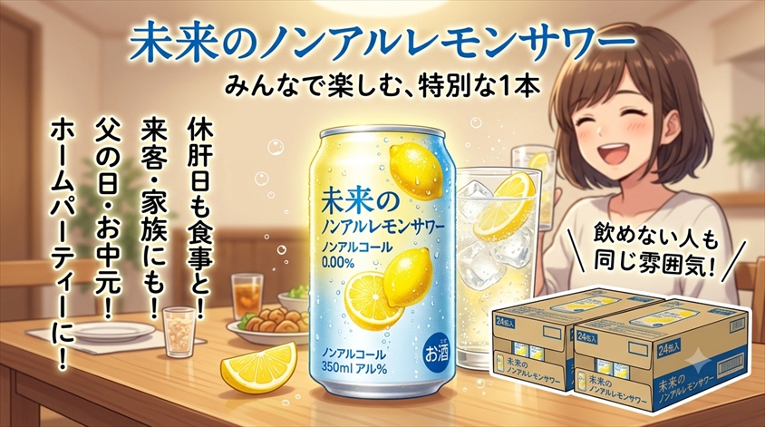 未来のノンアルレモンサワーはこんな方におすすめです