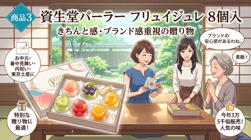 お中元に常温ゼリーギフトを選ぶまとめ
