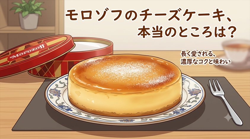モロゾフのチーズケーキはまずい?おいしい口コミと好みが分かれる理由
