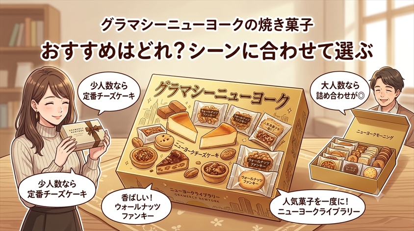 グラマシーニューヨークの焼き菓子は何がおすすめ?定番・詰め合わせの選び方