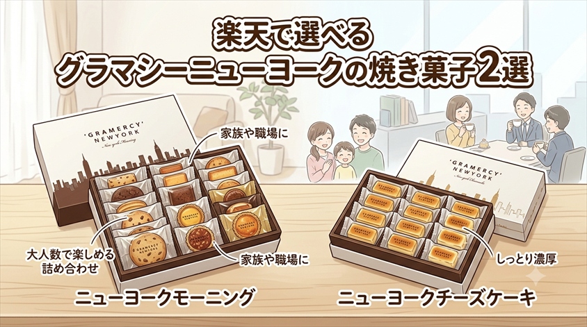 楽天で選べるグラマシーニューヨークの焼き菓子2選