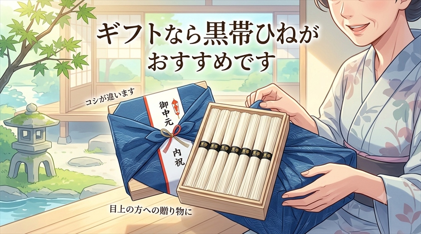 ギフトなら黒帯ひねがおすすめです